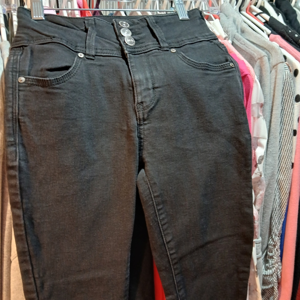 ☀️3 For $15 High Rise Black Denim Jeans